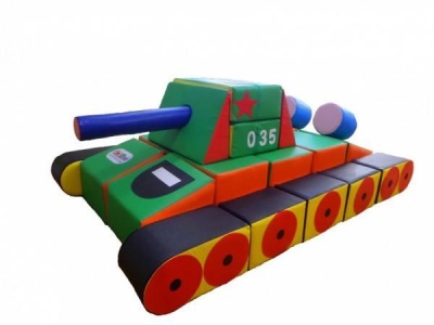 Детский конструктор "ТАНК" (26 модулей)