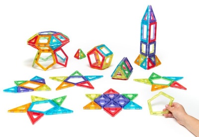 Полупрозрачный магнитный Полидрон. Комплект на группу