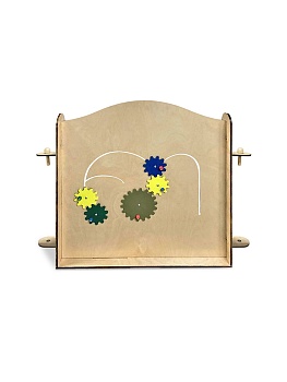 Панель для игровых зон «Шестеренки в лабиринте»