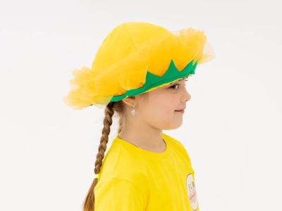 Цветок – головной убор (одуванчик)