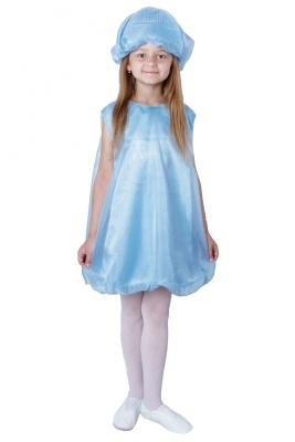 Капелька (девочка): платье + шапочка