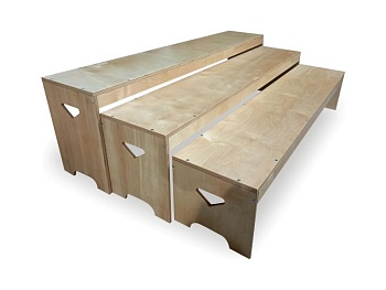 Набор мебели для игровой и спортивной зоны «Мальчишки и девчонки»