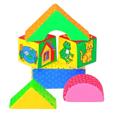 Игрушка кубики "" (Домики)
