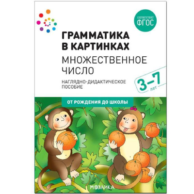 Множественное число (грамматика в картинках)