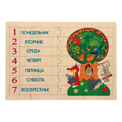 Я учу дни недели (Оксва)