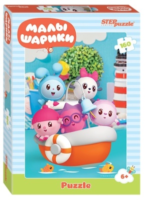 Степ. Пазл 160 арт.94082 "Малышарики" (Мармелад Медиа)