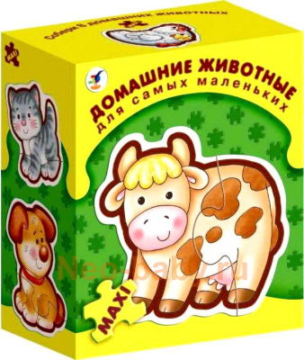 Дрофа. ДСМ-пазл "Домашние животные" арт.1086 /10