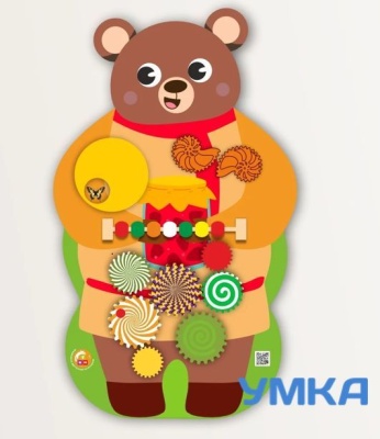 Дидактическая панель / Бизиборд МИШКА