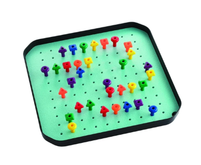 Fun2 Play Дополнение: вкладыш для Большой мозаики Peg Board