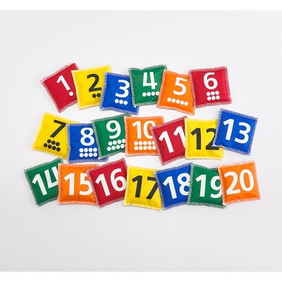 Мешочки с цифрами. Набор 20 шт.