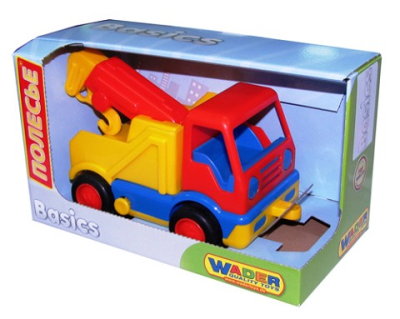 Полесье. Wader. Автомобиль "Базик" эвакуатор в кор. арт.37633 /9*