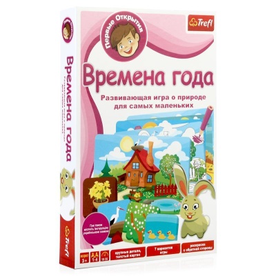 Trefl. Развивающий набор "Времена года