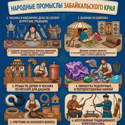 Народные промыслы Забайкальского края