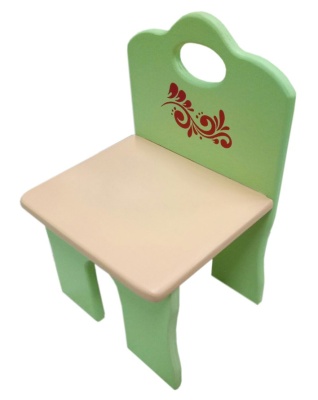 Набор деревянной кукольной мебели для столовой 