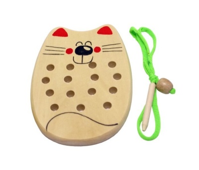 Котик-шнуровка массив (RNToys)