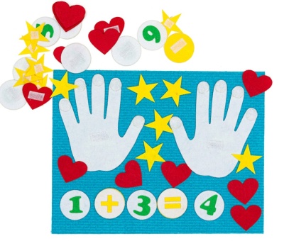 Мой первый счет фетр (40дет.) LIP1299