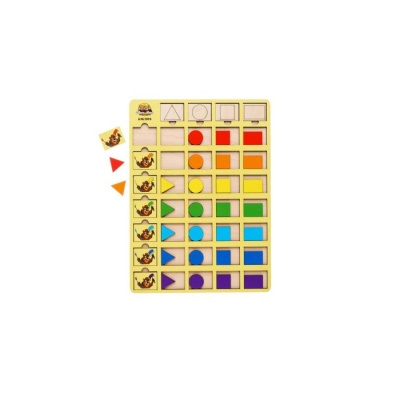 Пазл-сортер Божьи коровки (цвет,счет и направления)