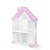 Кукольный домик "Вероника" (Бело-розовый)