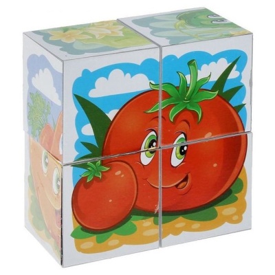 Кубики Овощи (4 шт.) (Томск)