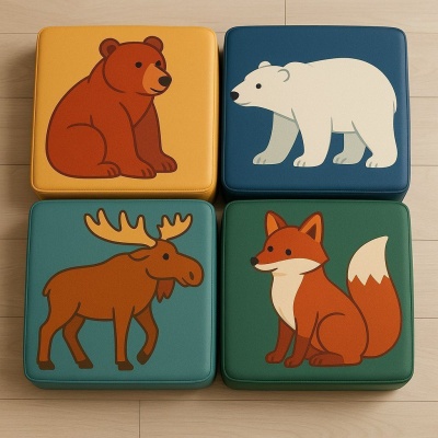 Набор мягких модулей "Животные России"