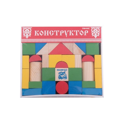 Конструктор цветной 43 детали