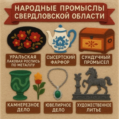 Народные промыслы Свердловской области