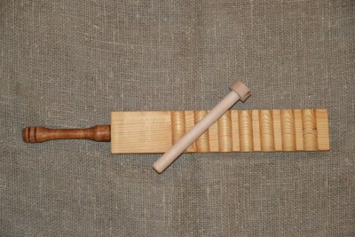 Рубель средний, массив сосны