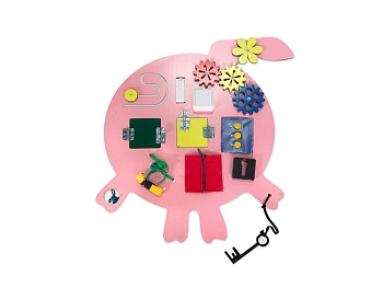 Бизиборд «Коралловая хрюша»