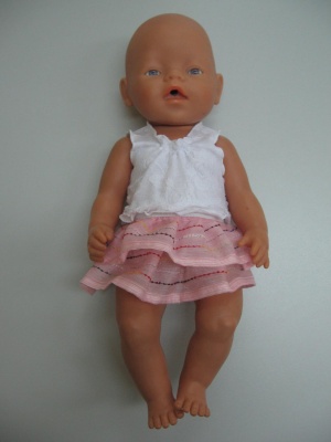 Блузка с юбкой