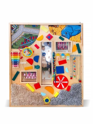 Большая акустическая тактильная панель «Музыкальная игра»