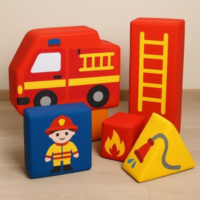 Набор мягких модулей "Пожарный"