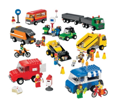 Муниципальный транспорт DUPLO / 32 детали