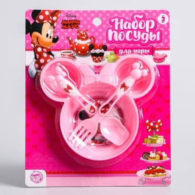Игровой набор "Любимая посудка", Минни Маус
