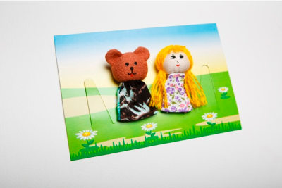 Театр "Маша и медведь" пальчиковый