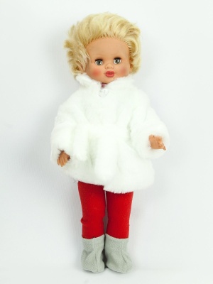 Шубка с поясом