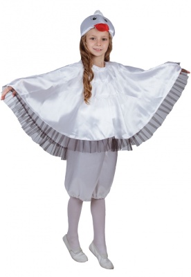 Аист (шапочка + штаны + накидка - крылья)