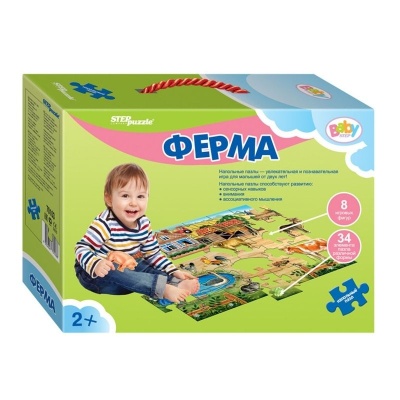 Степ. Напольный пазл арт.70103 "Ферма" (большой) /4