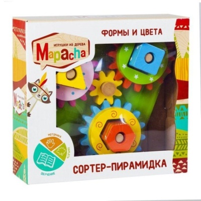 Сортер-пирамидка "Формы и цвета"