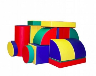 Детский конструктор «Гонка» (21 модулей) (Размер: куб 30см)