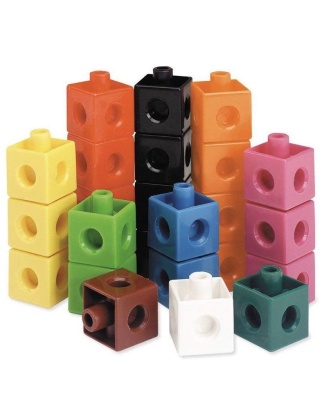 Игровой набор "Соединяющиеся кубики" (100 элементов)