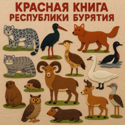 Красная книга республики Бурятия
