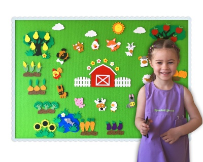 Игровой набор на липучках Лайт "Ферма"