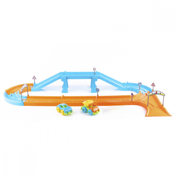 Игровой набор "Автодорога" 1,8 м с машинками