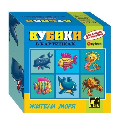 Степ. Кубики д/маленьких 4 эл. №3