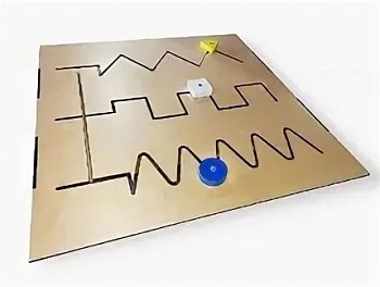 Тактильно-развивающая панель-лабиринт «Ручкам на пользу»