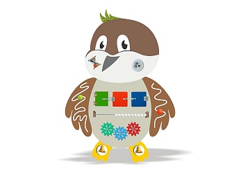 Бизиборд «Озорной воробей»