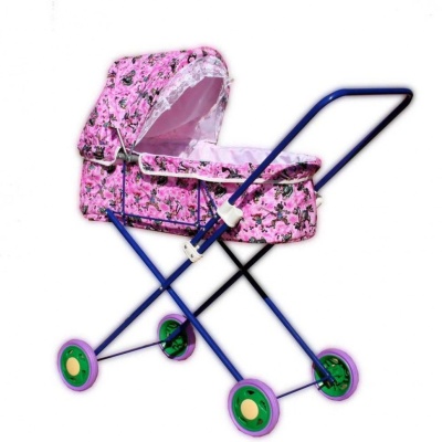 Коляска кукольная №3 (металл.) (66*30*53см)/8