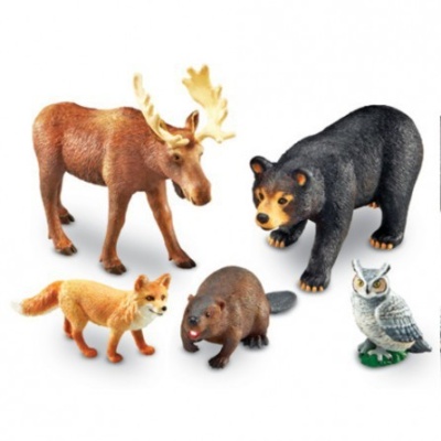 Игровой набор "Животные леса" (5 элементов)