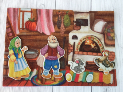 Игра Курочка ряба фетр (6 дет.) LIP1164