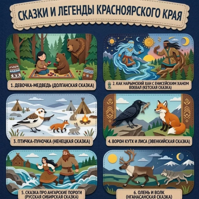 Сказки и легенды Красноярского края